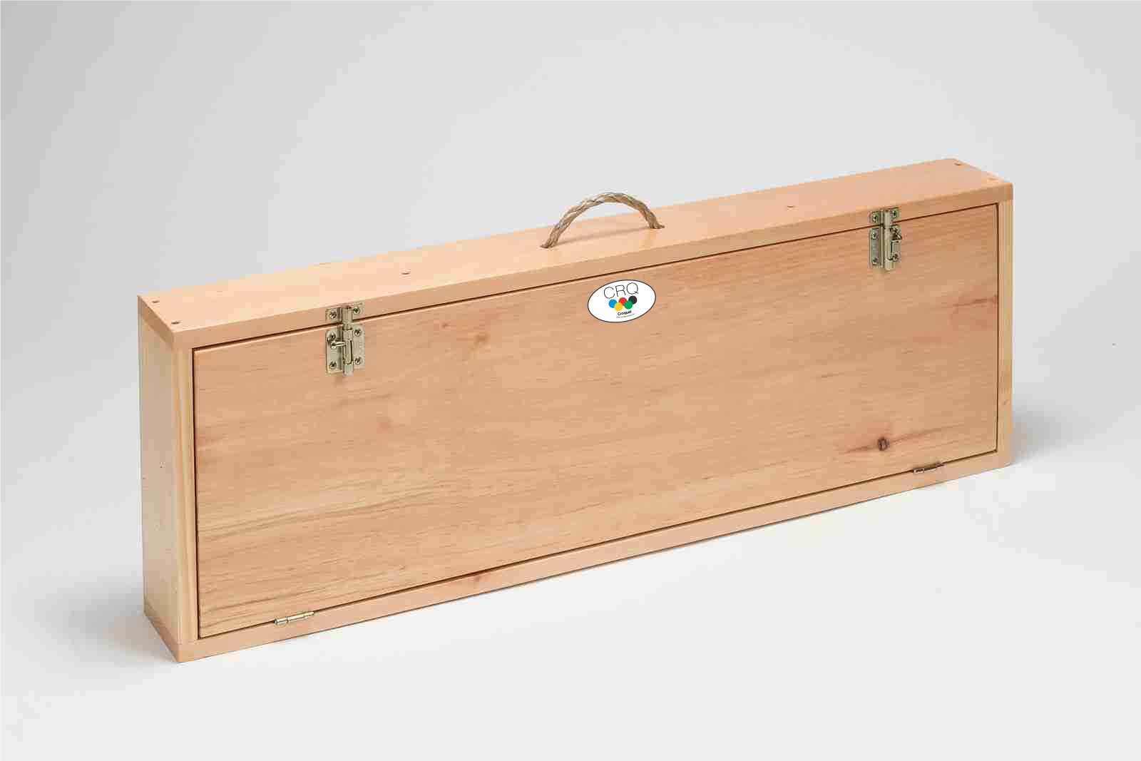 CRQ 111 Croquet Set: CRQ Amish Made Classic Deluxe 9 Wicket/6 Player Wooden Case